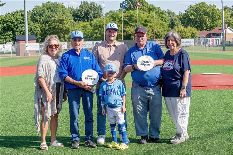 Repentigny inaugure un terrain de baseball synthétique et honore deux bénévoles de la communauté