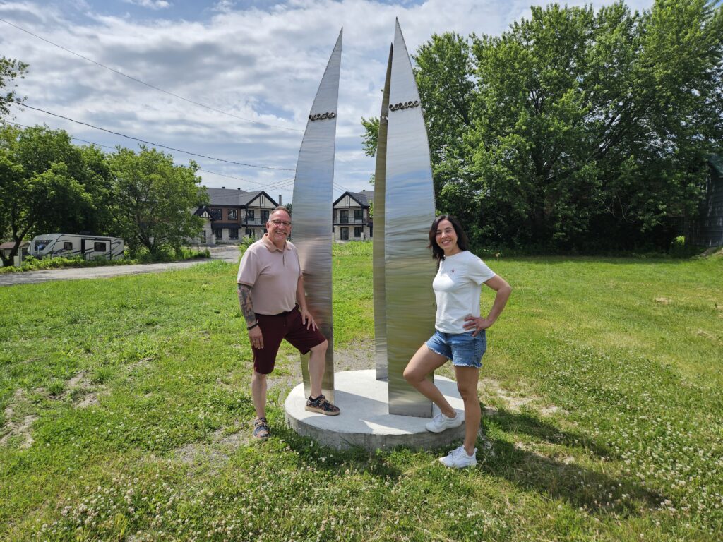 Une oeuvre monumentale pour célébrer la mémoire et l’héritage acadien à Sainte-Marie-Salomé