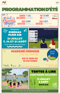 Programmation estivale 2025