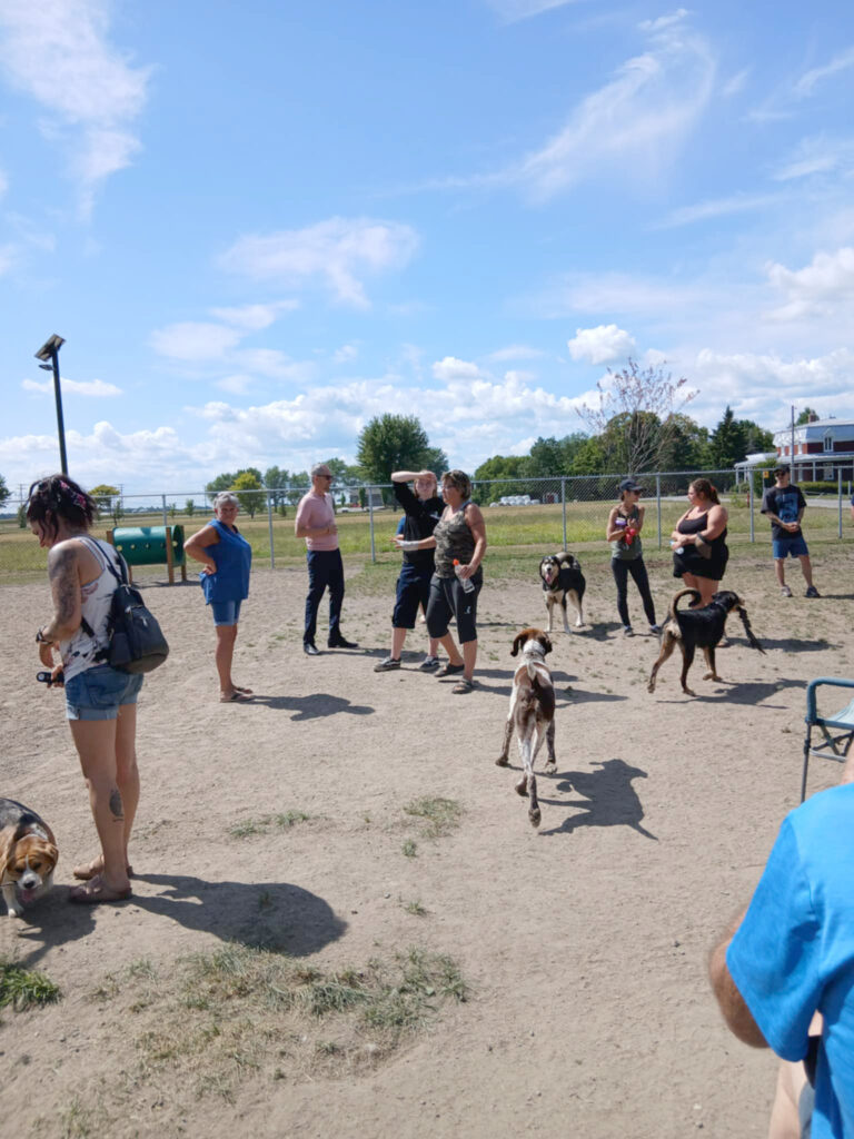 Inauguration officielle du parc canin de Saint‑Lin–Laurentides