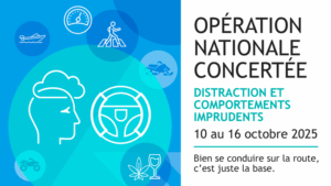 Opération nationale concertée distractions et comportements imprudents