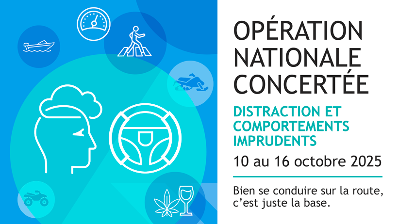 Opération nationale concertée distractions et comportements imprudents