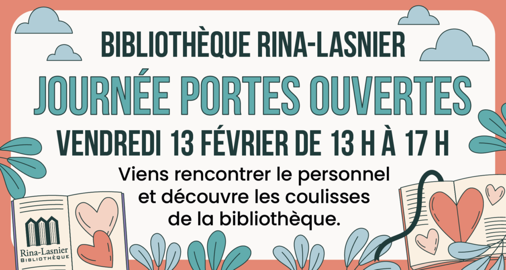 Journée portes ouvertes - Bibliothèque Rina-Lasnier