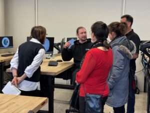 De nouveaux locaux en Technologie du génie électrique : Réseaux et télécommunications