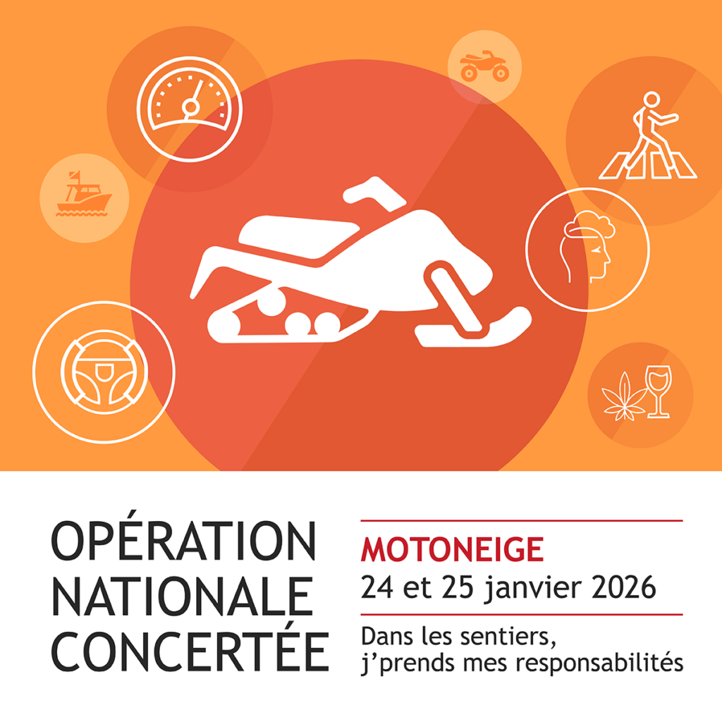 Opération nationale concertée motoneige