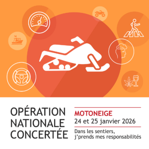 Opération nationale concertée motoneige